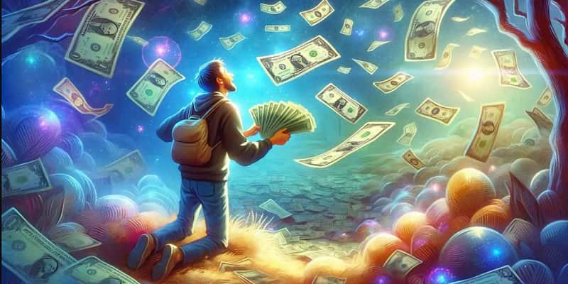 Mỗi giấc mơ thấy lượm được tiền đi kèm con số khác nhau