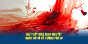 Mơ Thấy Máu Kinh Nguyệt Đánh Số Gì Để Vượng Phát?